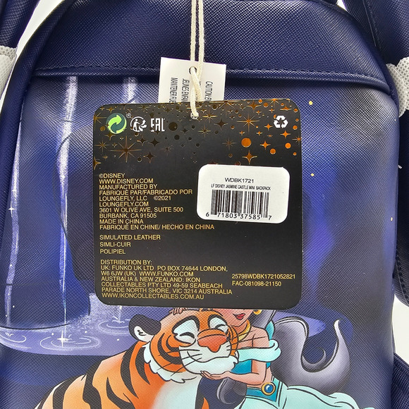 Loungefly Disney Aladdin Princess Jasmine Castle Mini Backpack main image 9